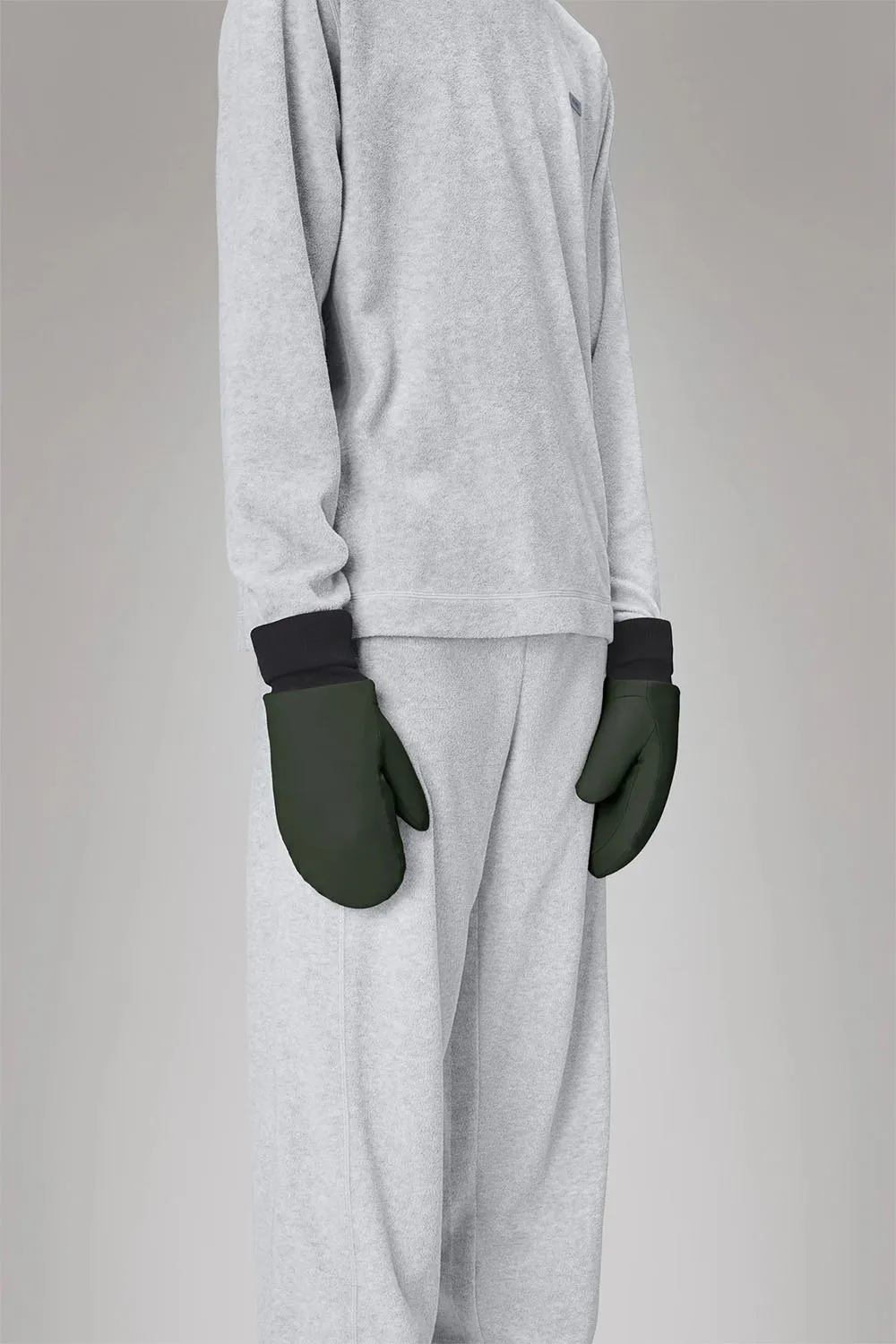ALTA PUFFER MITTENS Green