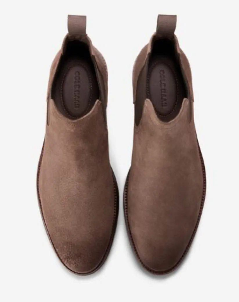 Berkshire Suede Chelsea Boot - LAVA WASH