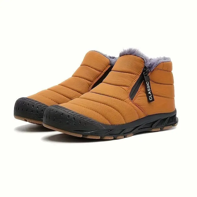 Cuzcare Orthopedic Winter Boots For Men | Warm Arch Support Comfortable
