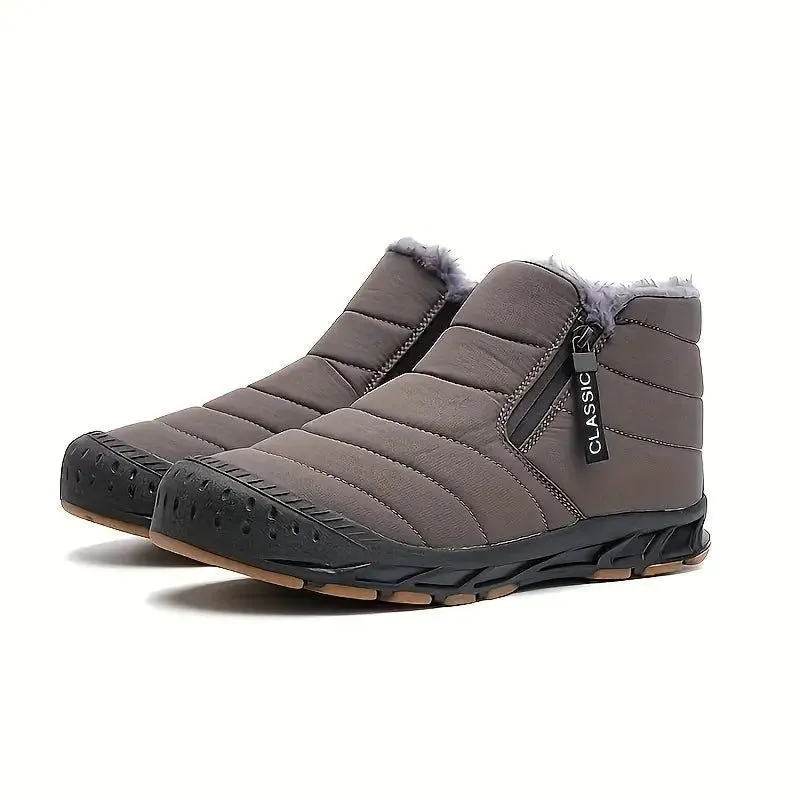Cuzcare Orthopedic Winter Boots For Men | Warm Arch Support Comfortable
