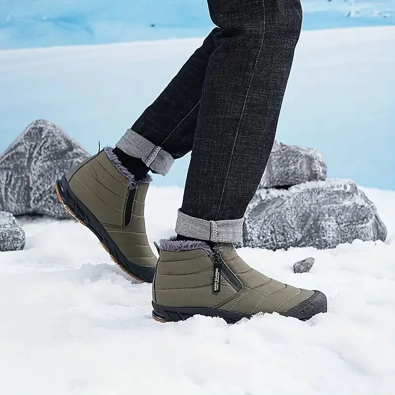 Cuzcare Orthopedic Winter Boots For Men | Warm Arch Support Comfortable