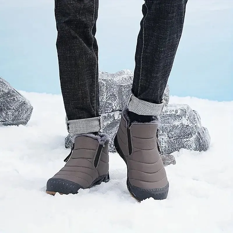 Cuzcare Orthopedic Winter Boots For Men | Warm Arch Support Comfortable