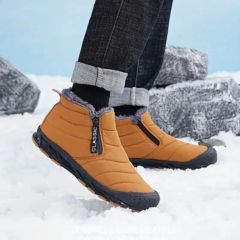 Cuzcare Orthopedic Winter Boots For Men | Warm Arch Support Comfortable