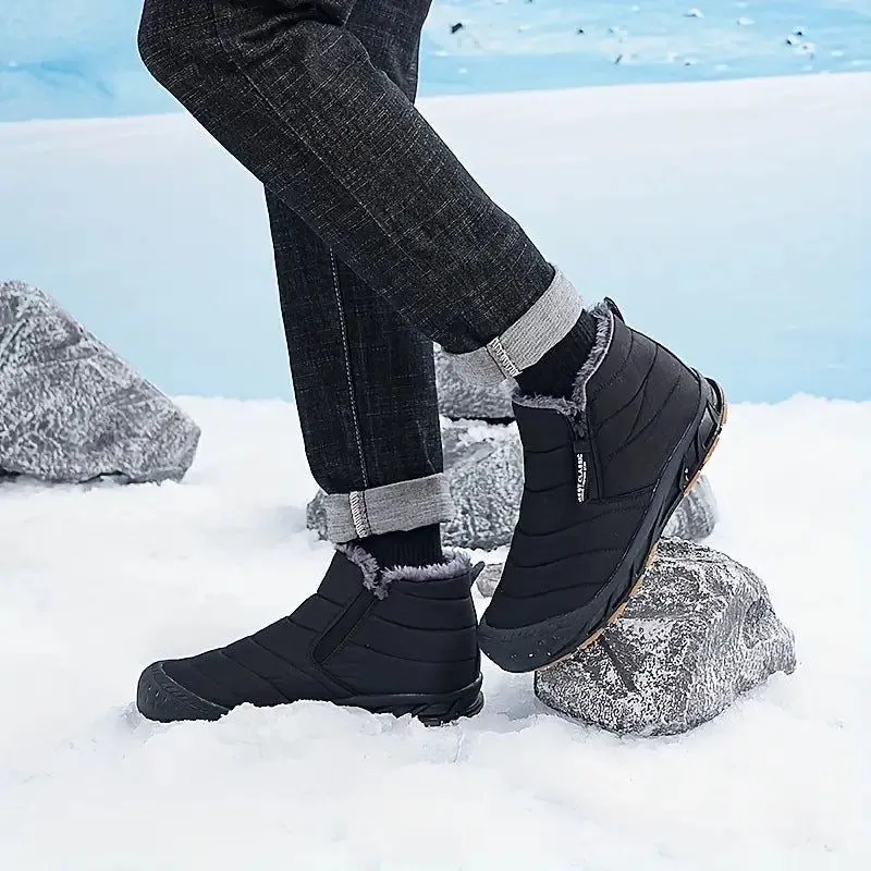 Cuzcare Orthopedic Winter Boots For Men | Warm Arch Support Comfortable