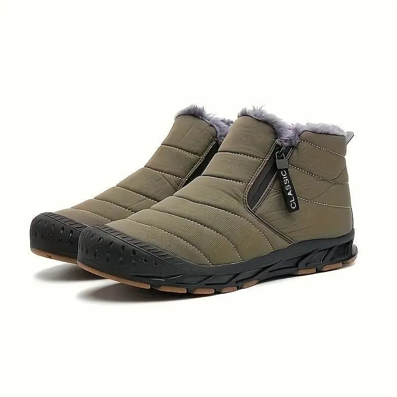 Cuzcare Orthopedic Winter Boots For Men | Warm Arch Support Comfortable
