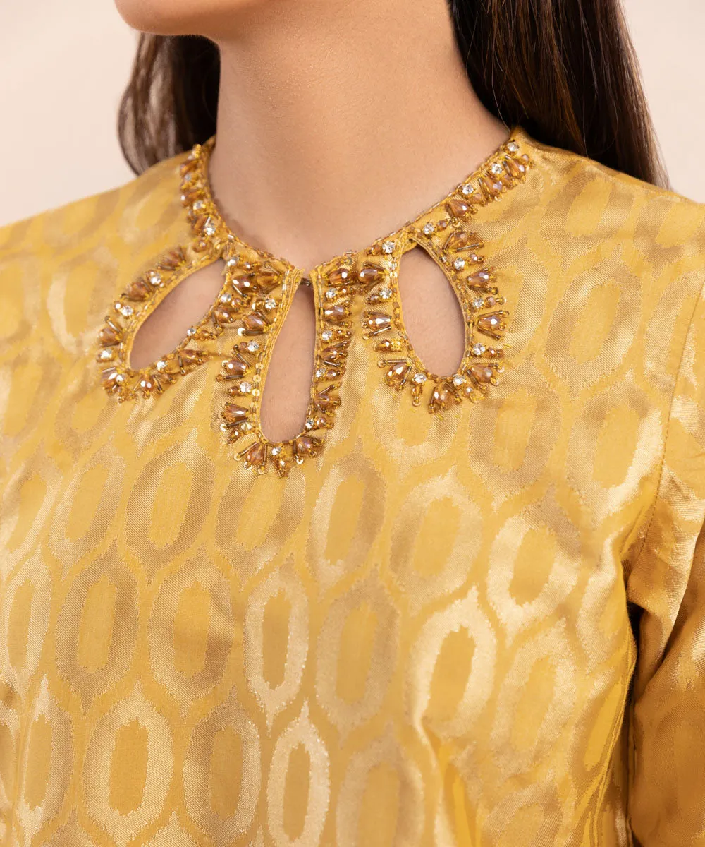 Embellished Jacquard Shirt