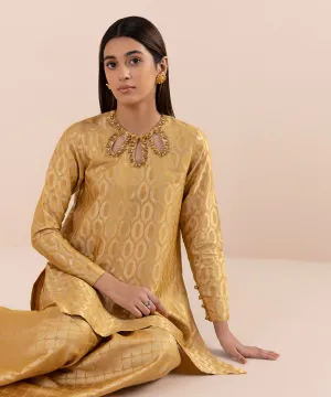 Embellished Jacquard Shirt