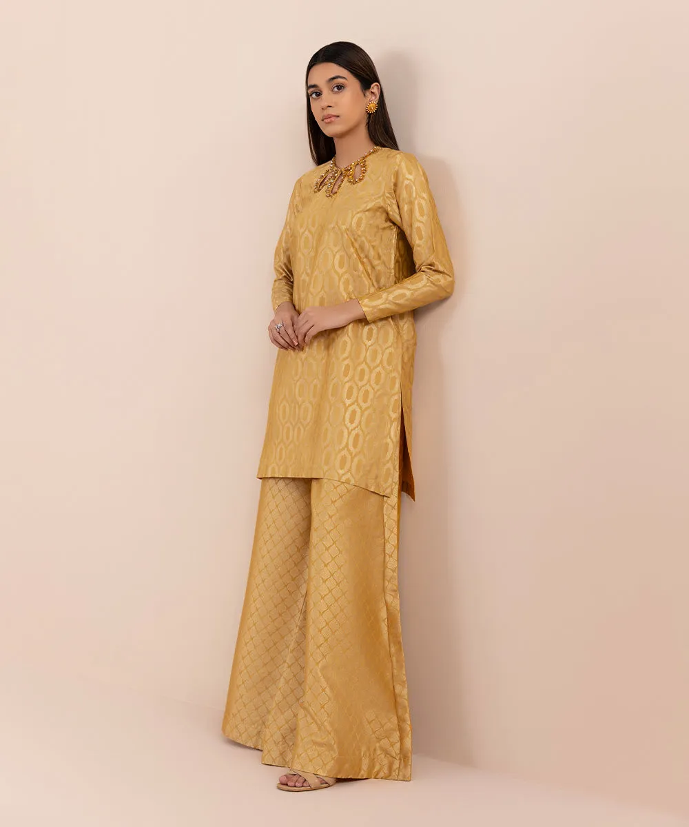 Embellished Jacquard Shirt