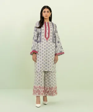 Embroidered Cotton Viscose Shirt
