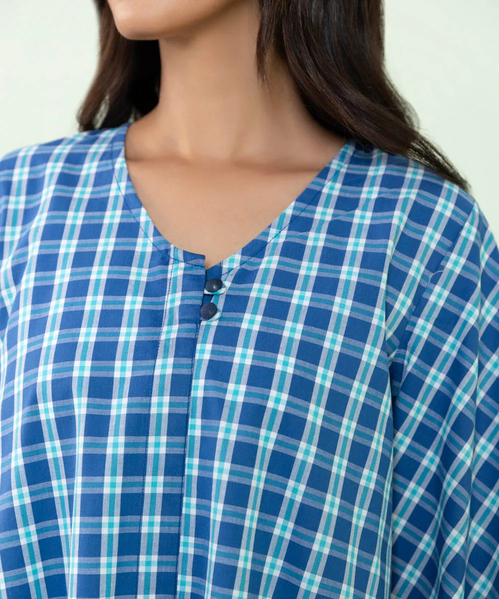 Flared Yarn Dyed Shirt
