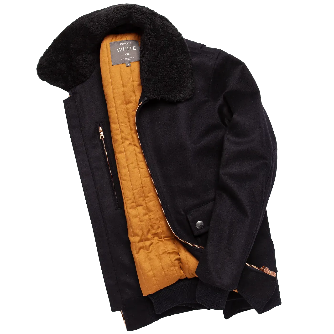 The Flight Jacket - Navy