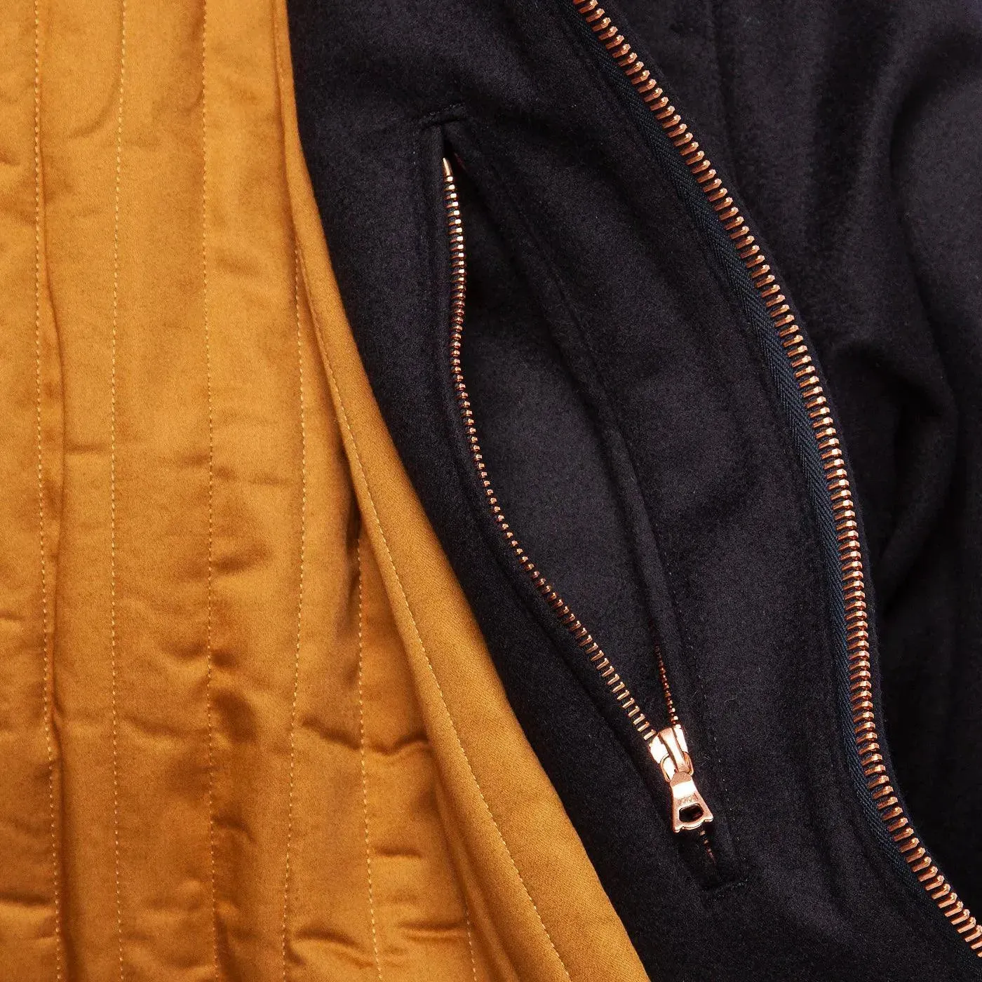 The Flight Jacket - Navy